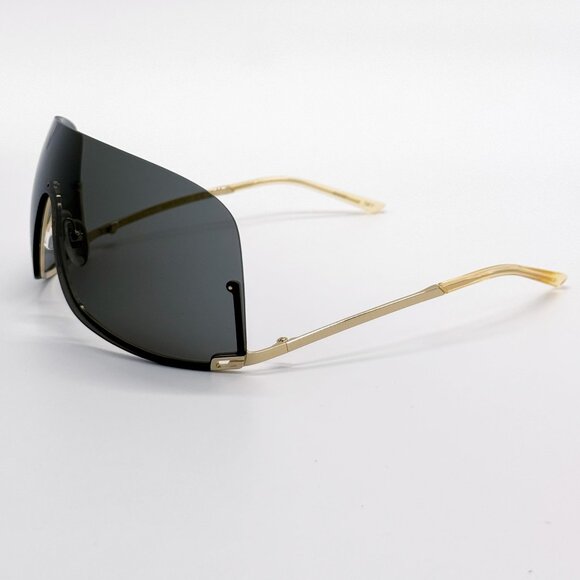 NEW GUCCI GG1560S 001 SHIELD GOLD UNISEX SUNGLASSES GUCCI main image 7